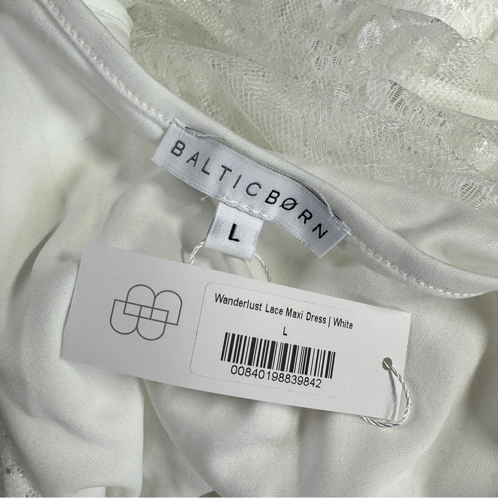 Baltic Born White Lace Maxi Dress - Picture 12 of 15